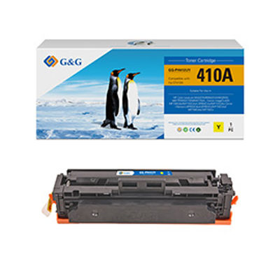 Immagine di GG - Toner compatibile per Hp Color LaserJet M452DW/M452DN/M452NW - Giallo - 2.300 pag [GG-PH412UY]