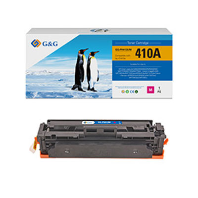 Immagine di GG - Toner compatibile per Hp Color LaserJet M452DW/M452DN/M452NW - Magenta - 2.300 pag [GG-PH413UM]