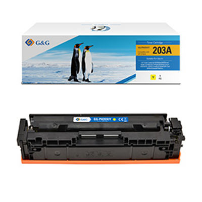 Immagine di GG - Toner compatibile per Hp Color LaserJet M254dw/M254nw/M281FDN - Giallo - 1.300 pag [GG-PH203UY]