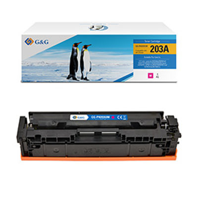 Immagine di GG - Toner compatibile per Hp Color LaserJet M254dw/M254nw/M281FDN - Magenta - 1.300 pag [GG-PH203UM]