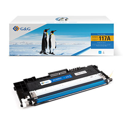 Immagine di GG - Toner compatibile per Hp Color Laser MFp 179fnw/Hp Color Laser MFp 178nw - Ciano - 700 pag [G&G-GG-PH2070BK]