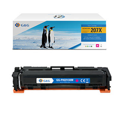 Immagine di GG - Toner compatibile per Hp Color LaserJet Enterprise Flow M681z/ M681dh/ M681f - Magenta - 2.450 pag [GG-PH2213XM]