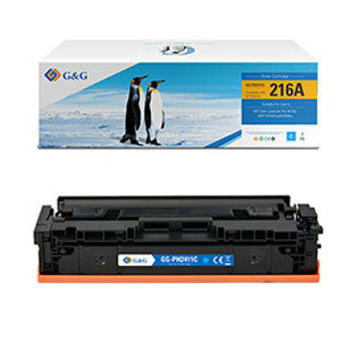 Immagine di GG - Toner compatibile per Hp Color LaserJet Enterprise Flow M681z/ M681dh/ M681f - Ciano - 850 pag [GG-PH2411C]