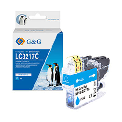 Immagine di GG - Cartuccia ink Compatibile per Brother MFC-J6930DW/J6530DW/J6935DW - Ciano [NP-B-003217C]