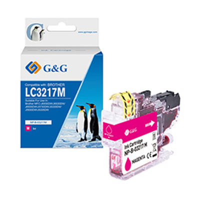 Immagine di GG - Cartuccia ink Compatibile per Brother MFC-J6930DW/J6530DW/J6935DW - Magenta [NP-B-003217M]