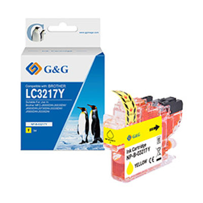 Immagine di GG - Cartuccia ink Compatibile per Brother MFC-J6930DW/J6530DW/J6935DW - Giallo [NP-B-003217Y]