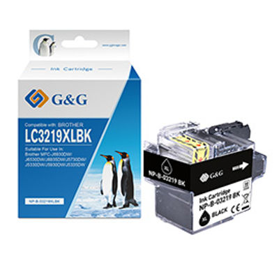 Immagine di GG - Cartuccia ink Compatibile per Brother MFC-J6930DW/J6530DW/J6935DW - Nero [NP-B-03219XLBK]