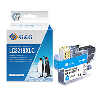 Immagine di GG - Cartuccia ink Compatibile per Brother MFC-J6930DW/J6530DW/J6935DW - Ciano [NP-B-03219XLC]