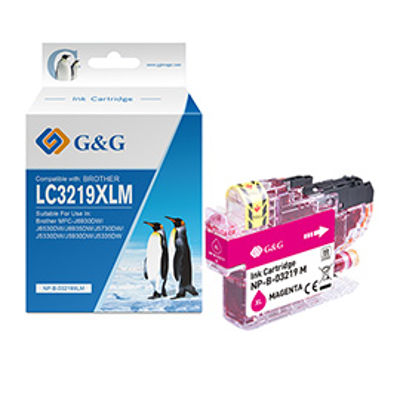 Immagine di GG - Cartuccia ink Compatibile per Brother MFC-J6930DW/J6530DW/J6935DW - Magenta [NP-B-03219XLM]