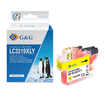 Immagine di GG - Cartuccia ink Compatibile per Brother MFC-J6930DW/J6530DW/J6935DW - Giallo [NP-B-03219XLY]