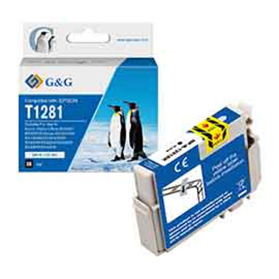 Immagine di GG - Cartuccia ink Compatibile per Epson Stylus Office B305F/B305FW - Nero [NP-R2-1281BK]