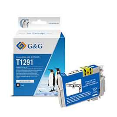 Immagine di GG - Cartuccia ink Compatibile per Epson Stylus office B42WD/B305F/B305FW - Nero [NP-R2-1291BK]