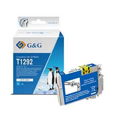 Immagine di GG - Cartuccia ink Compatibile per Epson Stylus office B42WD/B305F/B305FW - Ciano [NP-R2-1292C]