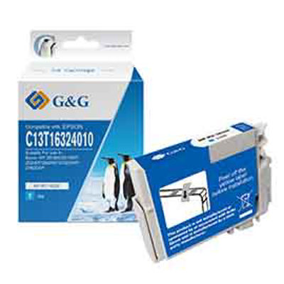 Immagine di GG - Cartuccia ink Compatibile per Epson WF-2010W/2510WF/2520NF - Ciano [NP-R2-1632C]