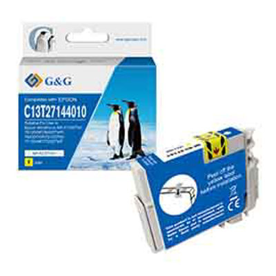 Immagine di GG - Cartuccia ink Compatibile per Epson WorkForce  WF-3620DWF/WF-7110DTW/WF-7620DTWF - Giallo [NP-R2-2714Y]