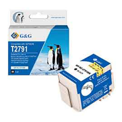 Immagine di GG - Cartuccia ink Compatibile per Epson WorkForce  WF-3620DWF/WF-7110DTW/W - Nero [NP-R2-2791BK]