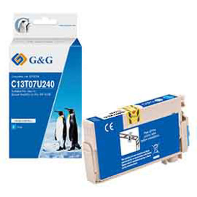 Immagine di GG - Cartuccia ink Compatibile per Epson WorkForce Pro WF-4745 - Ciano [NP-R2-0407XLC]