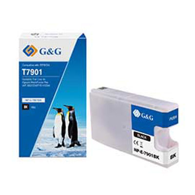 Immagine di GG - Cartuccia ink Compatibile per Epson WorkForce Pro WF-5620DWF/WF-5110DW - Nero [NP-E-07901BK]