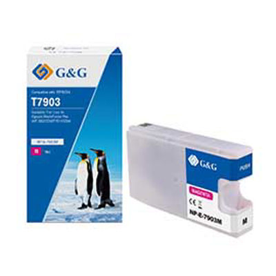 Immagine di GG - Cartuccia ink Compatibile per Epson WorkForce Pro WF-5620DWF/WF-5110  - Magenta [NP-E-07903M]