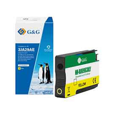 Immagine di GG - Cartuccia ink Compatibile per HP OfficeJet Pro 9010/9010e/9012 - Giallo [NH-R00963XLY]