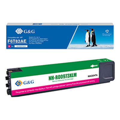 Immagine di GG - Cartuccia ink Compatibile per HP PageWide Pro 452dn/452dw/477dn - Magenta [NH-R00973XLM(PG)]