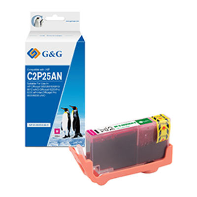 Immagine di GG - Cartuccia ink Compatibile per HP Officejet Pro 8100/8600/8600Plus - Magenta [NP-H-0951XLM-D]