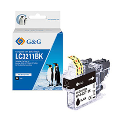 Immagine di GG - Cartuccia ink Compatibile per Brother DCP-J772DW/J774DWMFC-J890DW - Nero [NP-B-03211BK]