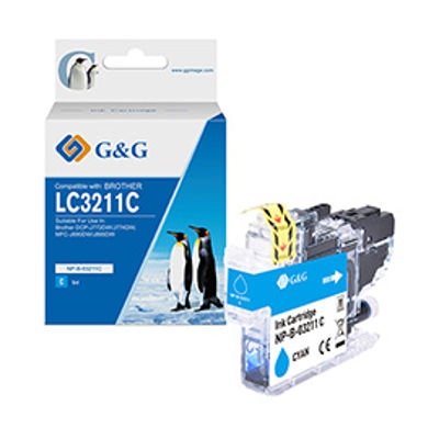 Immagine di GG - Cartuccia ink Compatibile per Brother DCP-J772DW/J774DWMFC-J890DW -Ciano [NP-B-03211C]