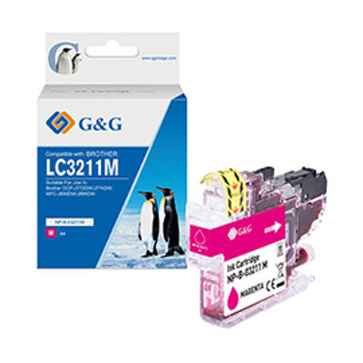 Immagine di GG - Cartuccia ink Compatibile per Brother DCP-J772DW/J774DWMFC-J890DW - Magenta [NP-B-03211M]