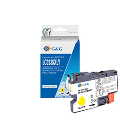 Immagine di GG - Cartuccia ink Compatibile per Brother DCP-J1100DWMFC-J1300DW - Giallo [NP-B-03235XLY]