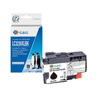 Immagine di GG - Cartuccia ink Compatibile per Brother HL-J6000DW/J6100DWMFC-J5945DW - Nero [NP-B-003239XLBK]