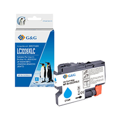 Immagine di GG - Cartuccia ink Compatibile per Brother HL-J6000DW/J6100DWMFC-J5945DW - Ciano [NP-B-003239XLC]