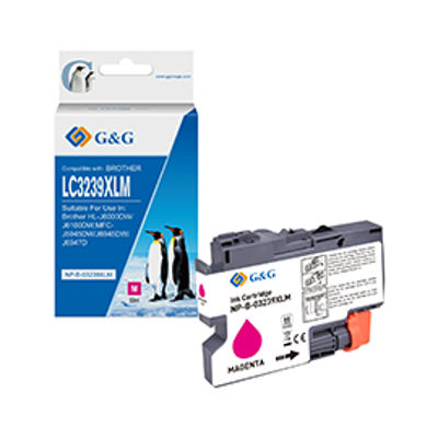 Immagine di GG - Cartuccia ink Compatibile per Brother HL-J6000DW/J6100DWMFC-J5945DW - Magenta [NP-B-003239XLM]