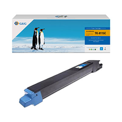 Immagine di GG - Toner compatibile per Kyocera ECOSYS M8124cidn/M8130cidn - Ciano - 6.000 pag [GG-CKTK8115C]