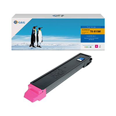 Immagine di GG - Toner compatibile per Kyocera ECOSYS M8124cidn/M8130cidn - Magenta - 6.000 pag [GG-CKTK8115M]