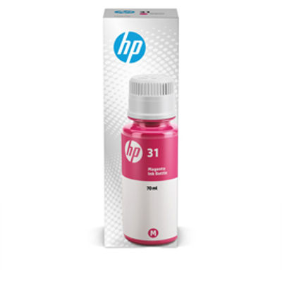 Immagine di Hp - Flacone inchiostro - 31 - Magenta - 1VU27AE - 70 ml [1VU27AE]