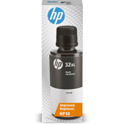 Immagine di Hp - Flacone inchiostro - 32XL - Nero - 1VU24AE - 135 ml [1VU24AE]