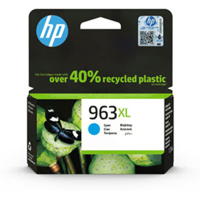 Immagine di Cartuccia inchiostro - Ciano - HP963XL per Hp OfficeJet 9000 serie - 3JA27AE [3JA27AE]