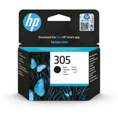 Immagine di Hp - Cartuccia Ink - 305 - Nero - 3YM61AE - 120 pag [3YM61AE]