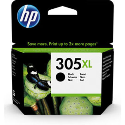 Immagine di Hp - Cartuccia Ink - 305XL - Nero - 3YM62AE - 240 pag [3YM62AE]