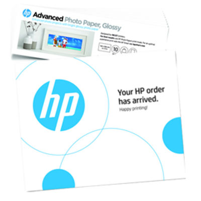 Immagine di Hp Confezione da 10 fogli di carta fotografica HP Advanced, lucida, 250 g/m2 4 [49V51A]