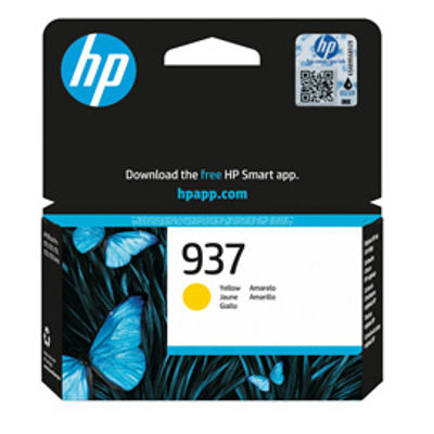 Immagine di Hp Cartuccia ink 937 Giallo [4S6W4NE]