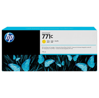 Immagine di Hp - Cartuccia Ink - 771C - Giallo - B6Y10A - 775 ml [B6Y10A]