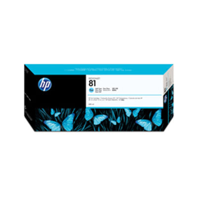 Immagine di Hp - Cartuccia ink - 81 - Ciano chiaro - C4934A - 680ml [C4934A]