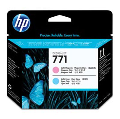 Immagine di Hp - Testina di stampa - 771 - Magenta chiaro / Ciano chiaro - CE019A - 775 pag [CE019A]