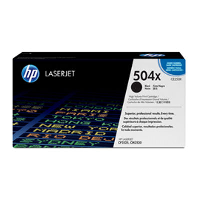 Immagine di TONER NERO COLOR LASERJET CE250X PRINT CARTRIDGE WITH COLORSPHERE [CE250X]