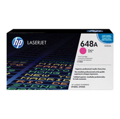 Immagine di Hp - Toner - 648A - Magenta - CE263A - 11.000 pag [CE263A]