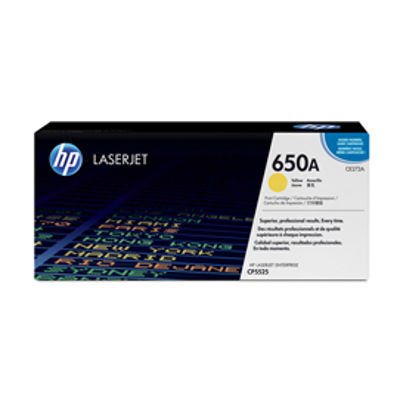 Immagine di Hp - Toner - 650A - Giallo - CE272A - 15.000 pag [CE272A]