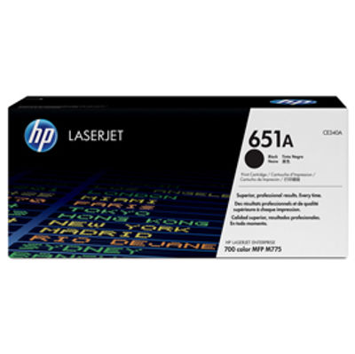 Immagine di HP 651A TONER CARTRIDGE NERO [CE340A]