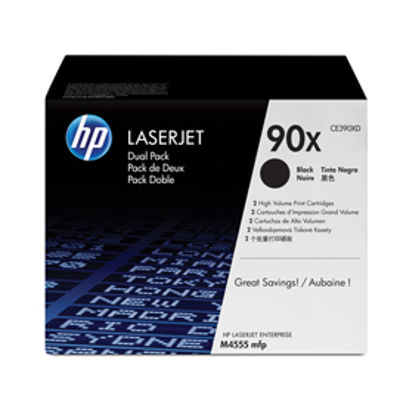 Immagine di Hp - Confezione 2 Toner - 90X - Nero - CE390XD - 24.000 pag cad [CE390XD]